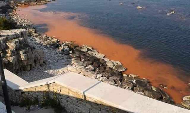 Il mare sta diventando arancione: «Sono alghe e proliferano "grazie" alla quarantena»